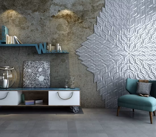 Foshan Custom Handmade 3D Wall Glass Mosaic Backsplash Tile Art Wall Panel Fournisseur