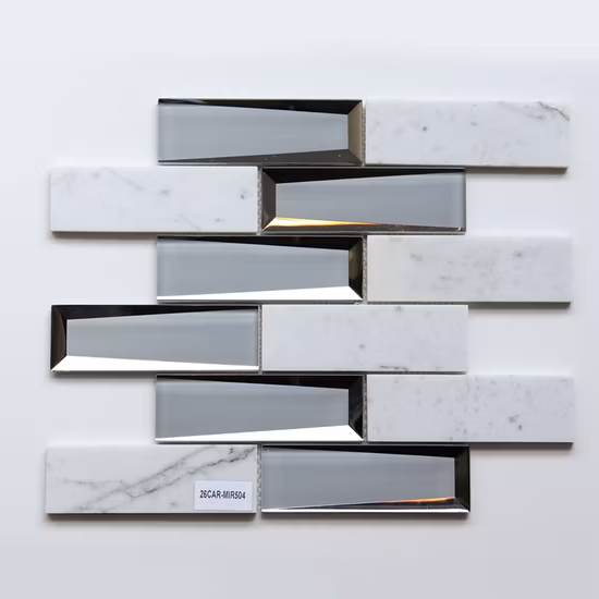 Nouveaux carreaux de mosaïque en verre coulé pour mur et dosseret de cuisine